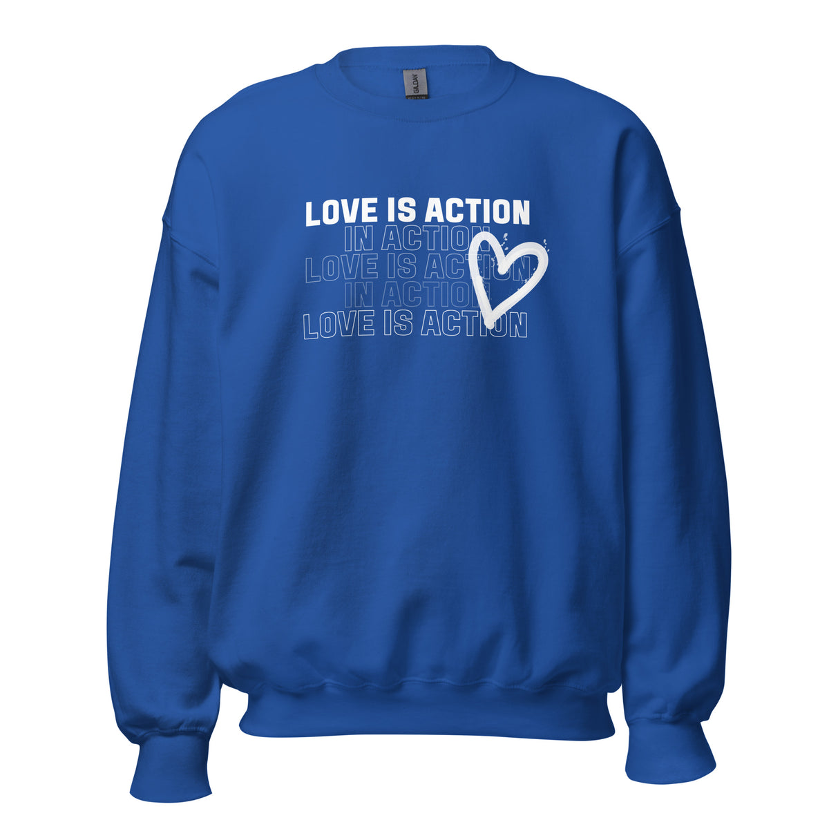 Love is Action Unisex Sweater