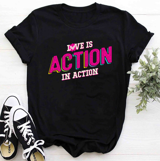 The Grace Brand T-Shirt - "Love is Action"