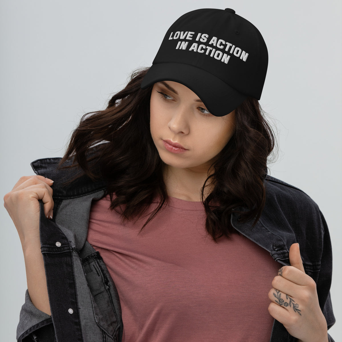 Love Is Action: Classic Dad Hat