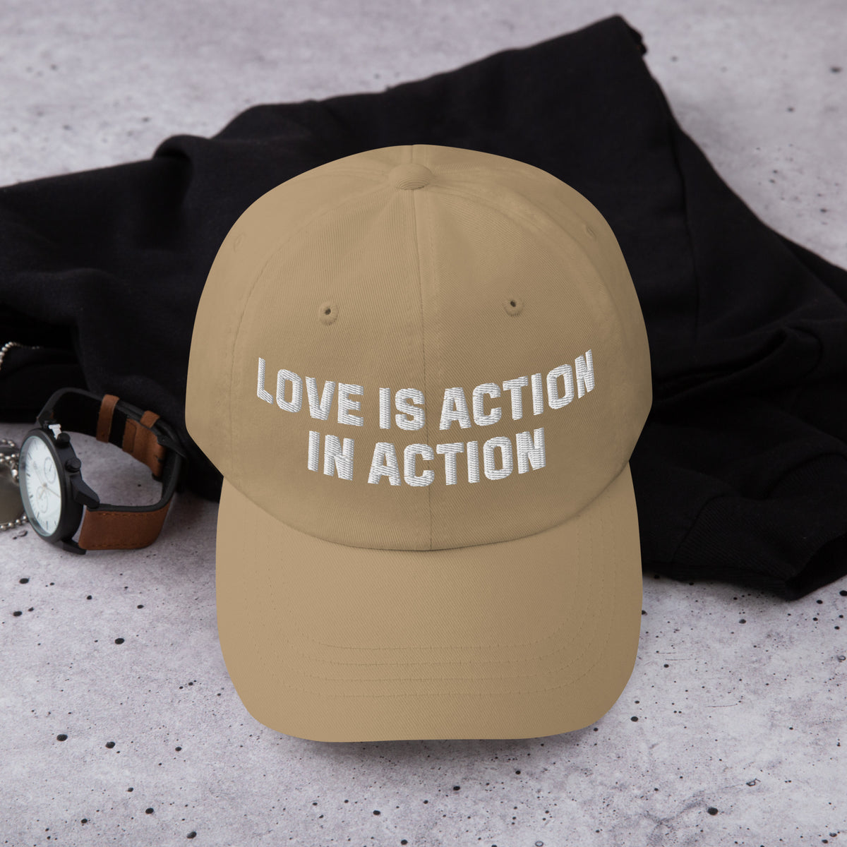 Love Is Action: Classic Dad Hat