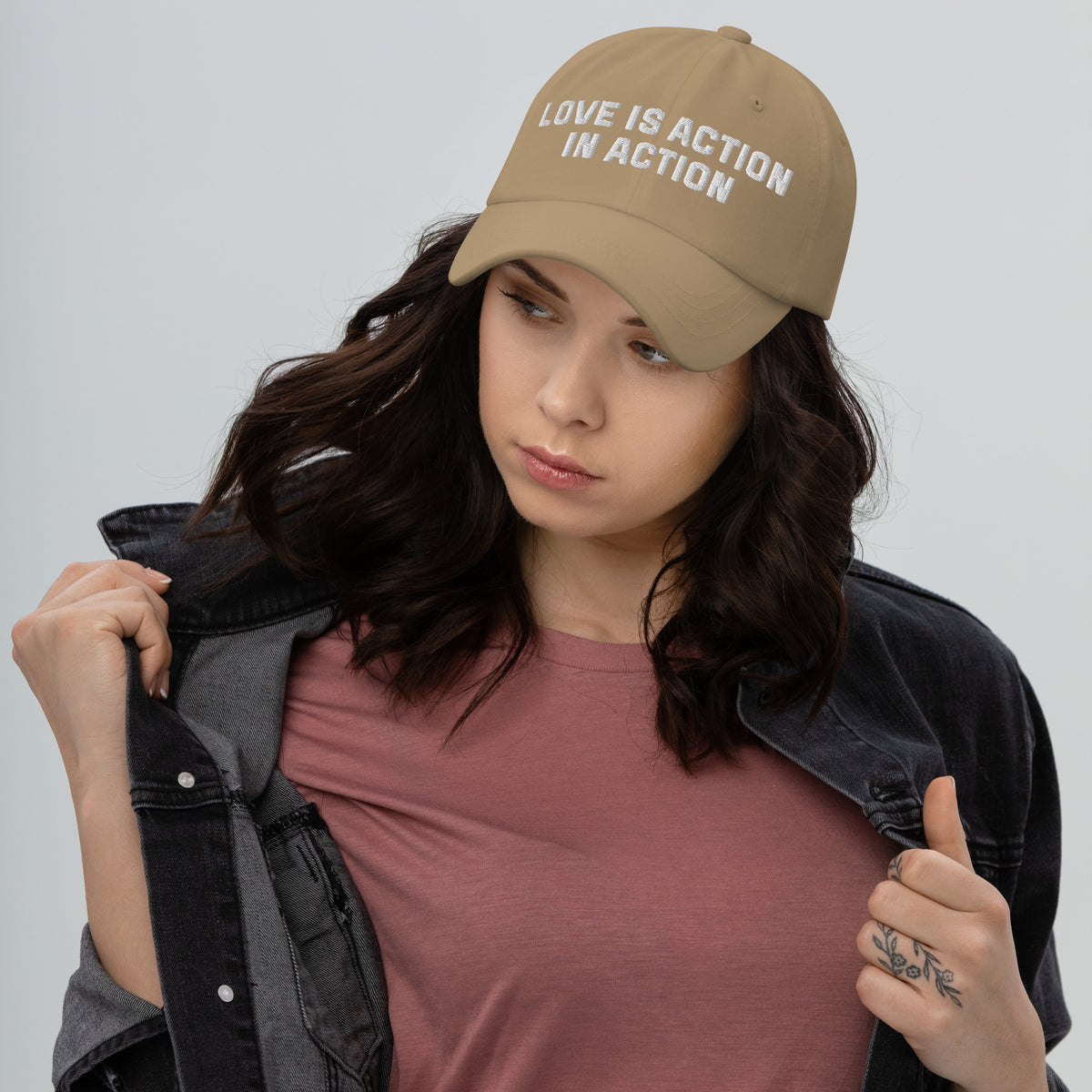 Love Is Action: Classic Dad Hat