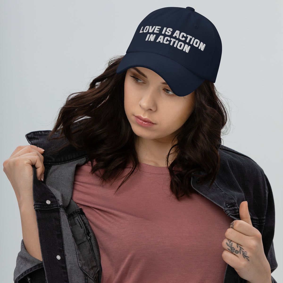 Love Is Action: Classic Dad Hat