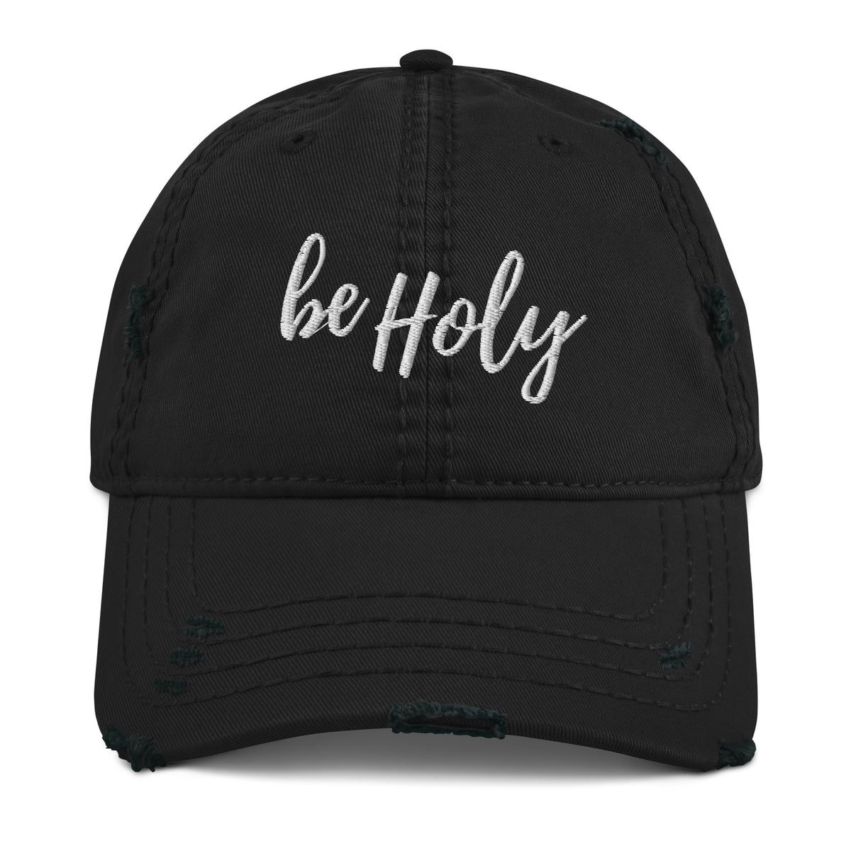 be Holy: The Distressed Dad Hat