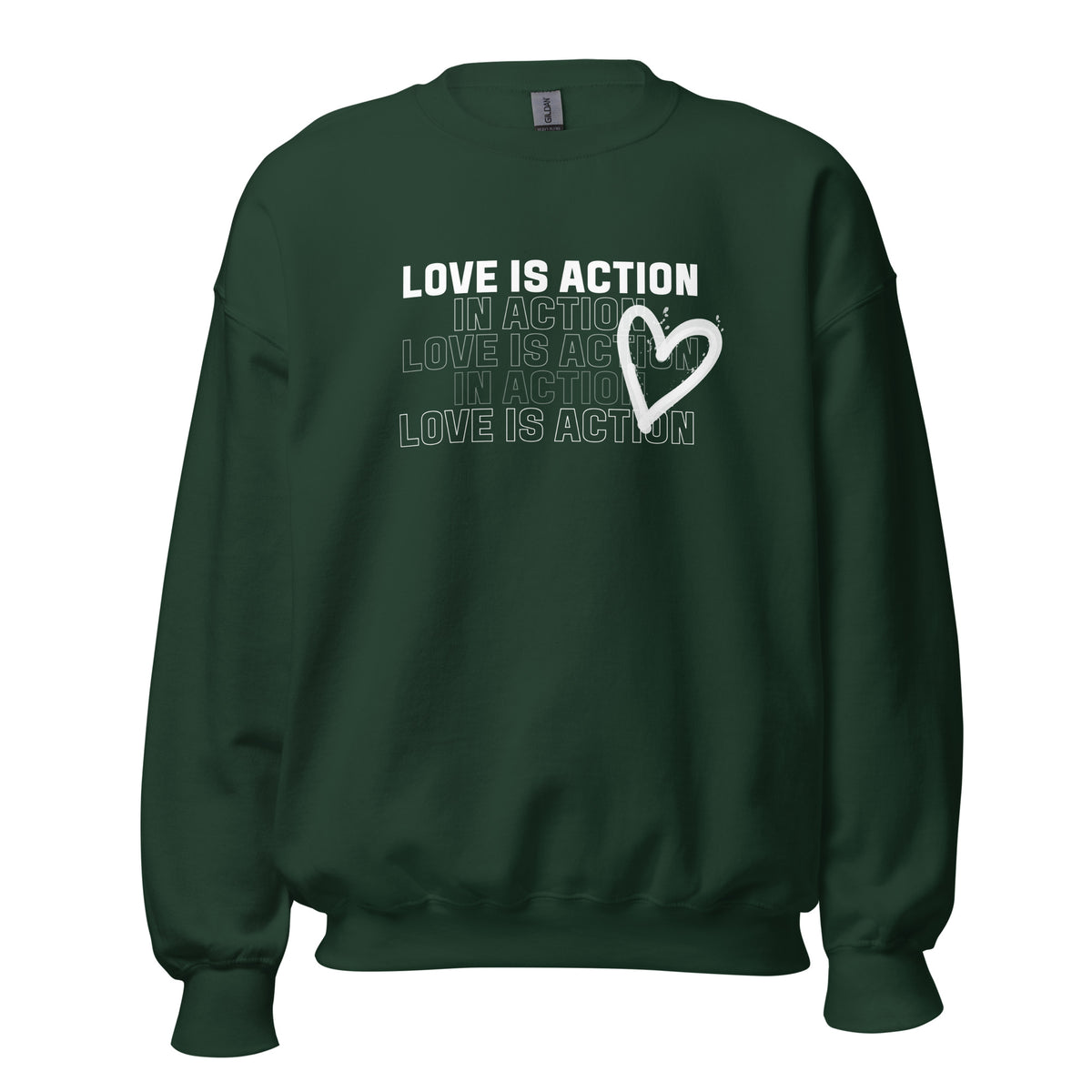 Love is Action Unisex Sweater