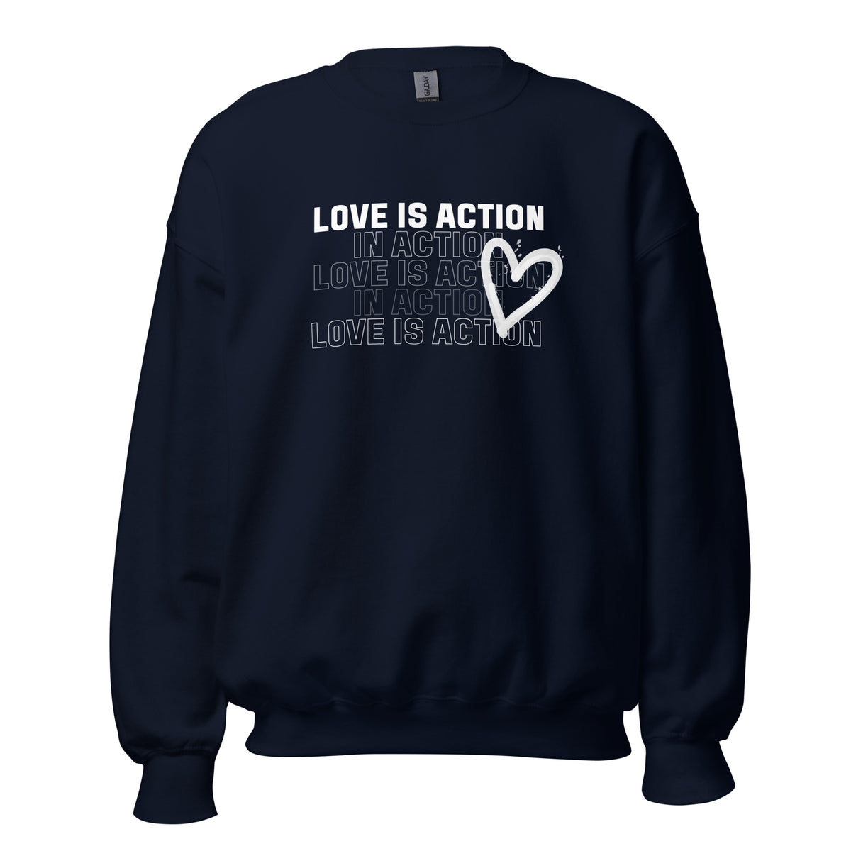 Love is Action Unisex Sweater