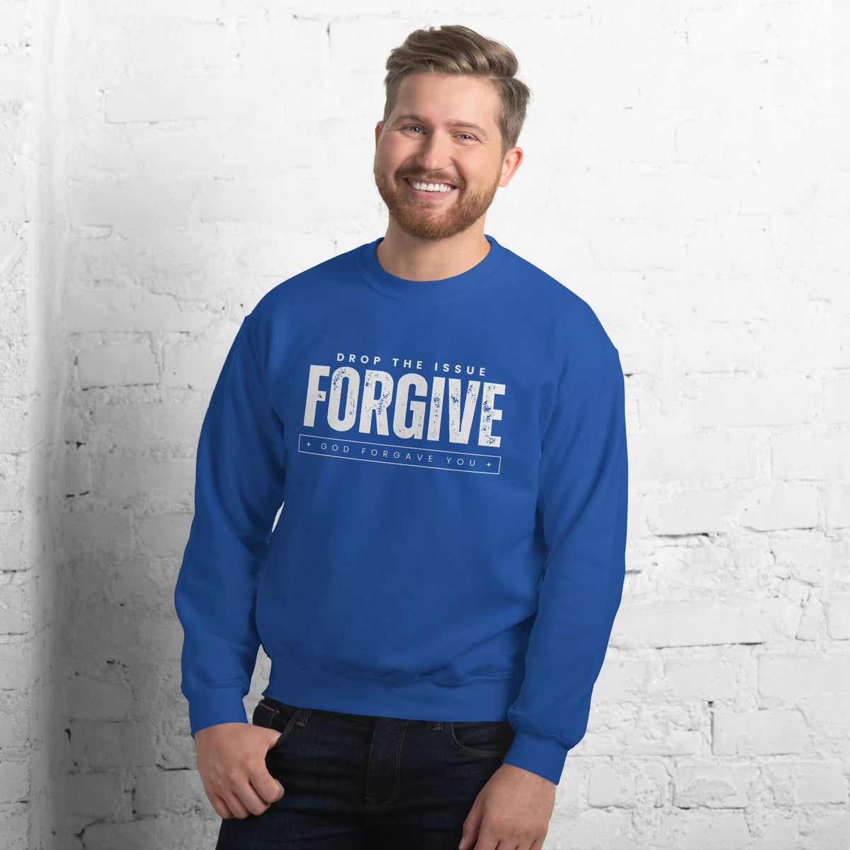 Forgive (Drop The Issue): The Unisex Sweater