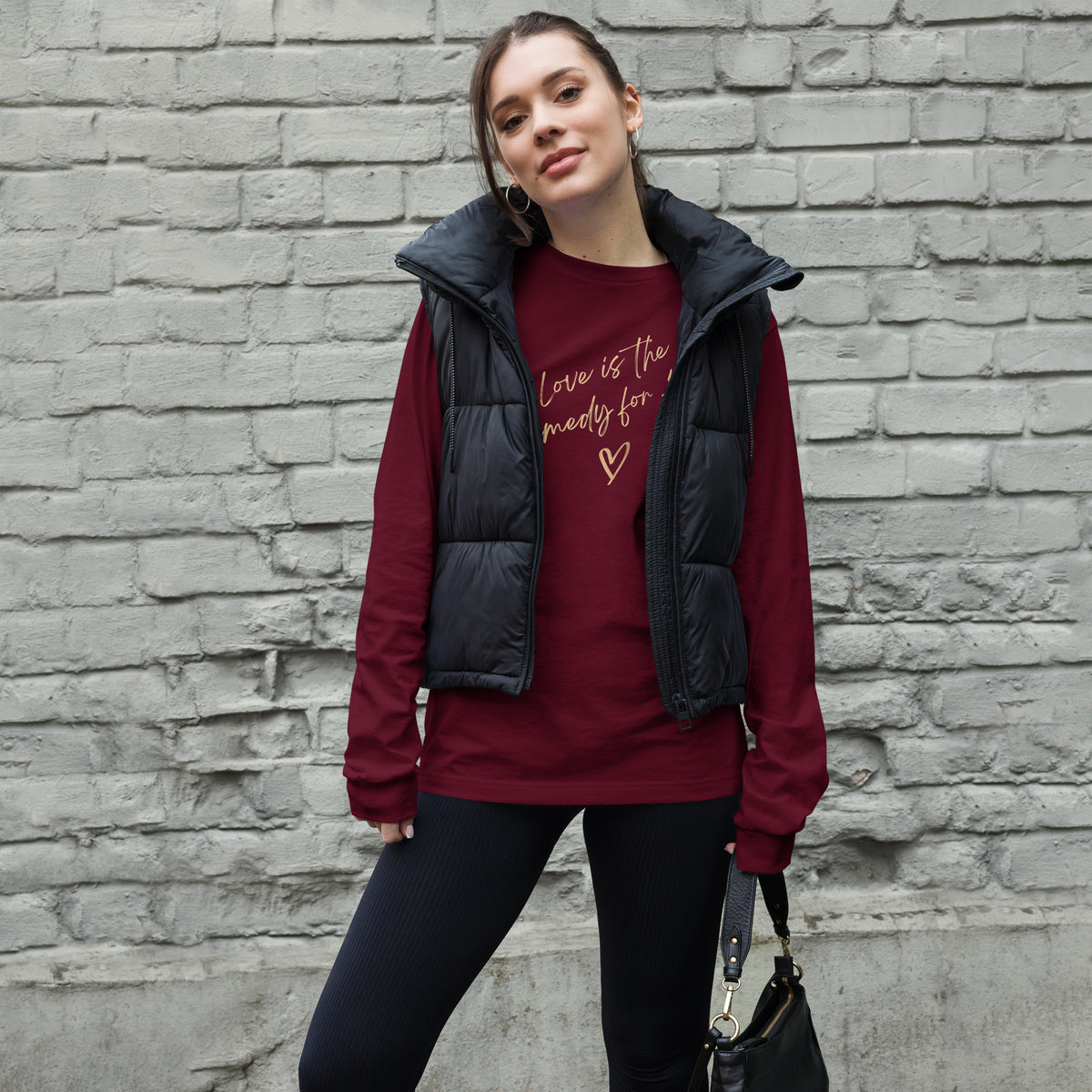 Love Is The Remedy For Hate: The Unisex Long Sleeve