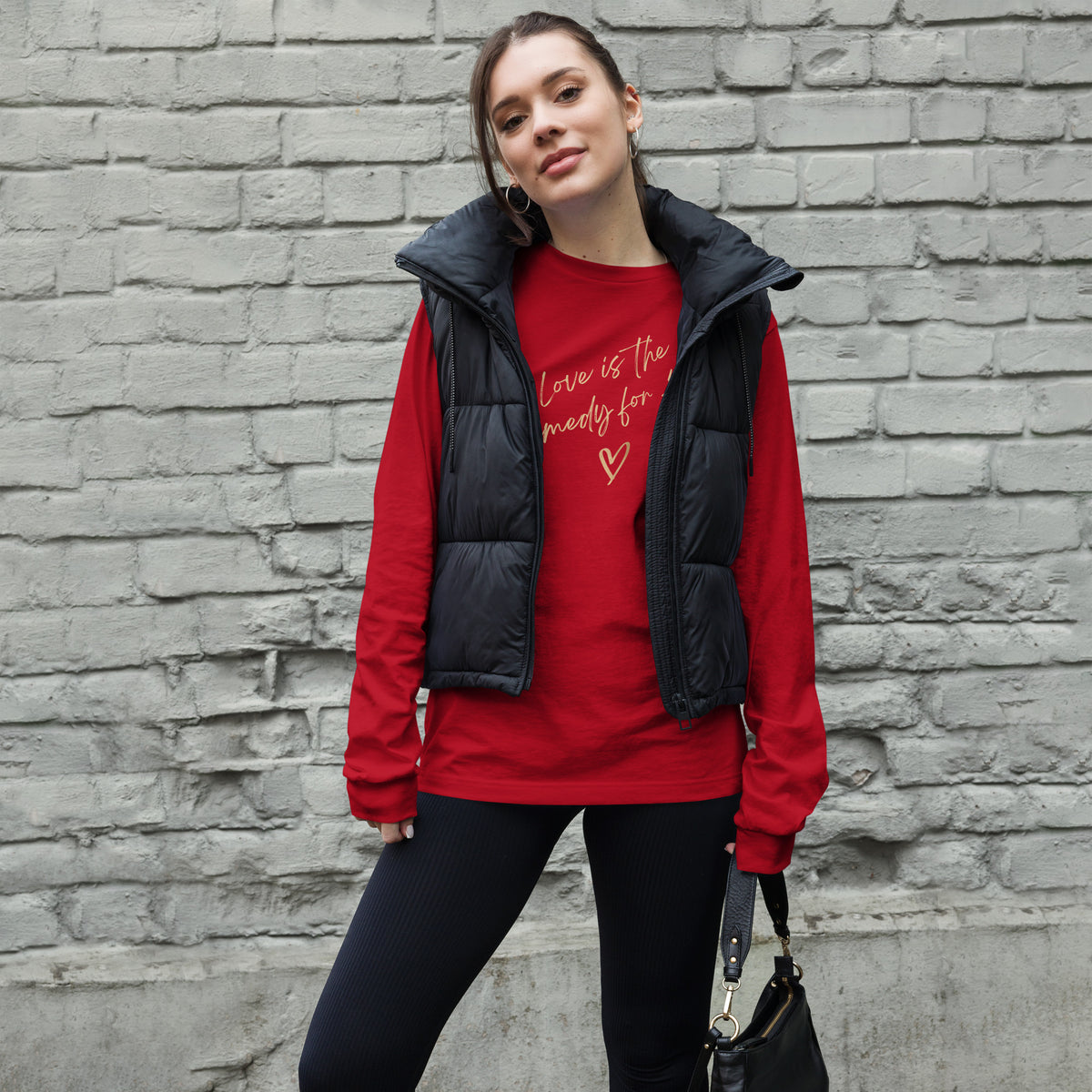 Love Is The Remedy For Hate: The Unisex Long Sleeve