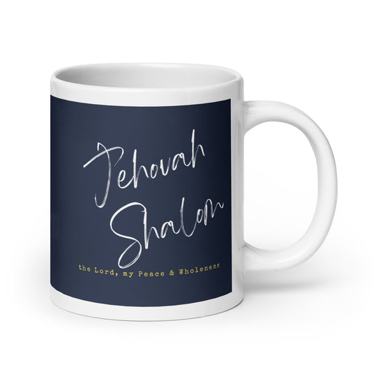 The Grace Brand 20oz Jehovah Shalom Mug
